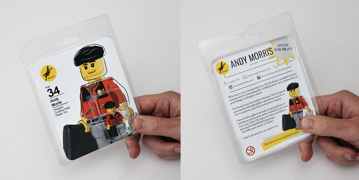 Резюме из LEGO