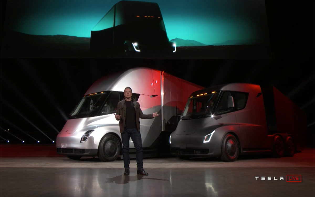 Электрофура и электромобиль Tesla &mdash; машины будущего