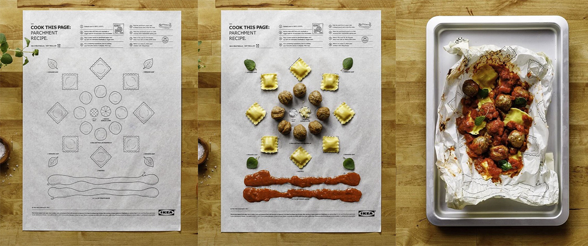 Книга рецептов от IKEA: готовьте прямо на страницах!