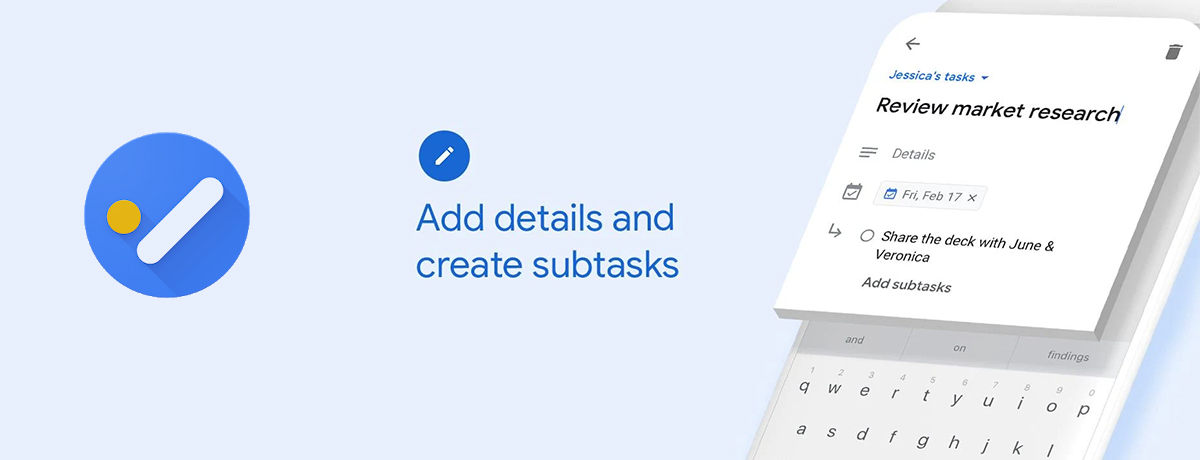 Google анонсировал приложение для сервиса Задачи (Google Tasks)