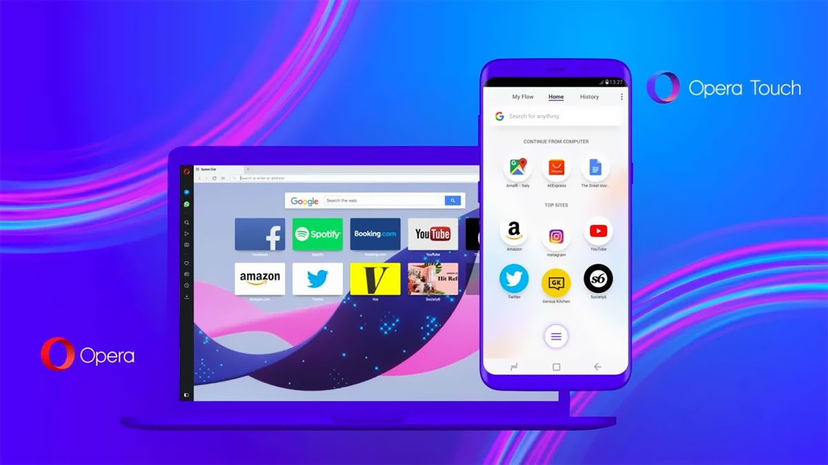 Пользоваться браузером одной рукой? Реально с новым Opera Touch