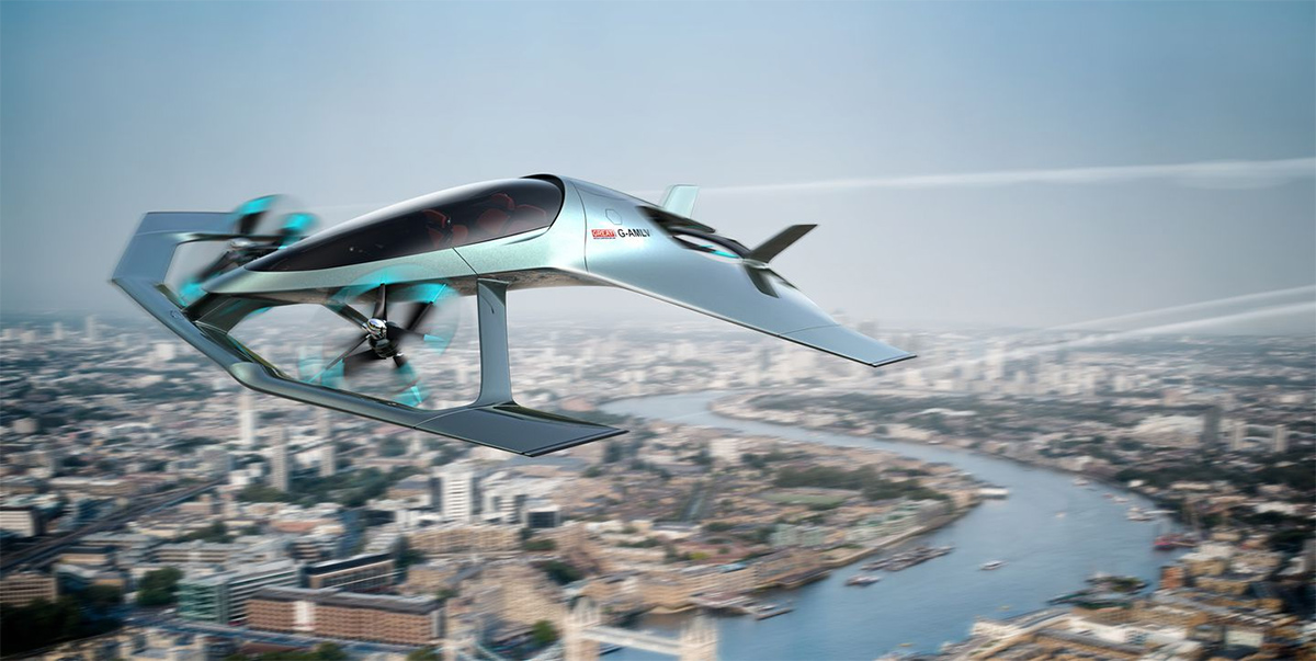 Aston Martin будет бороться с пробками посредством частного самолета с вертикальным взлетом