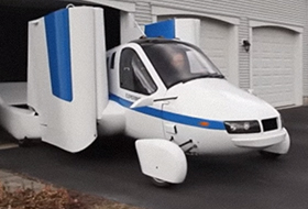 В 2019 году простым покупателям станет доступен первый самолет-автомобиль со складывающимися крыльями от Terrafugia