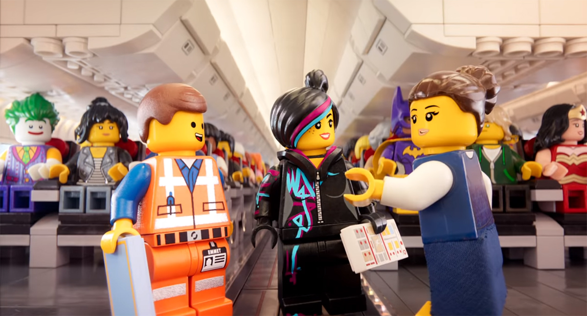 Turkish Airlines выпустили ролик, в котором было использовано почти 3 млн блоков LEGO