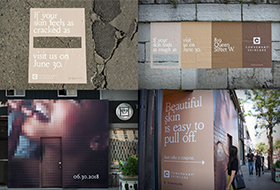 Бренд натуральной косметики использовал изъяны городских улиц в своей OOH-кампании