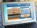 Дизайн главной страницы сайта. Дизайн сайта. MePcu (www.razohotel.ru).