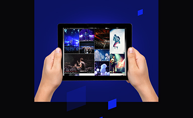 Лендинг пейдж музыкальной группы Muse. Создание Landing page. Splashfolio (www.splashfolio.com).