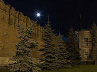 Ночной кремль.. Фото. Алексфилл (www.alexfill.ru).