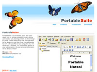Дизайн сайта.. Дизайн сайта. Portable Suite (www.portablesuite.com).