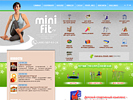 Дизайн сайта. Дизайн сайта. Minifit (www.minifit.ru).
