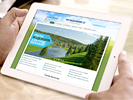 Дизайн Landing page. Дизайн сайта. Эко-недвижимость (www.eco-mesto.ru).